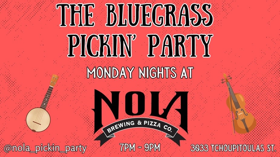 FREE LIVE MUSIC: The Bluegrass Pickin' Party