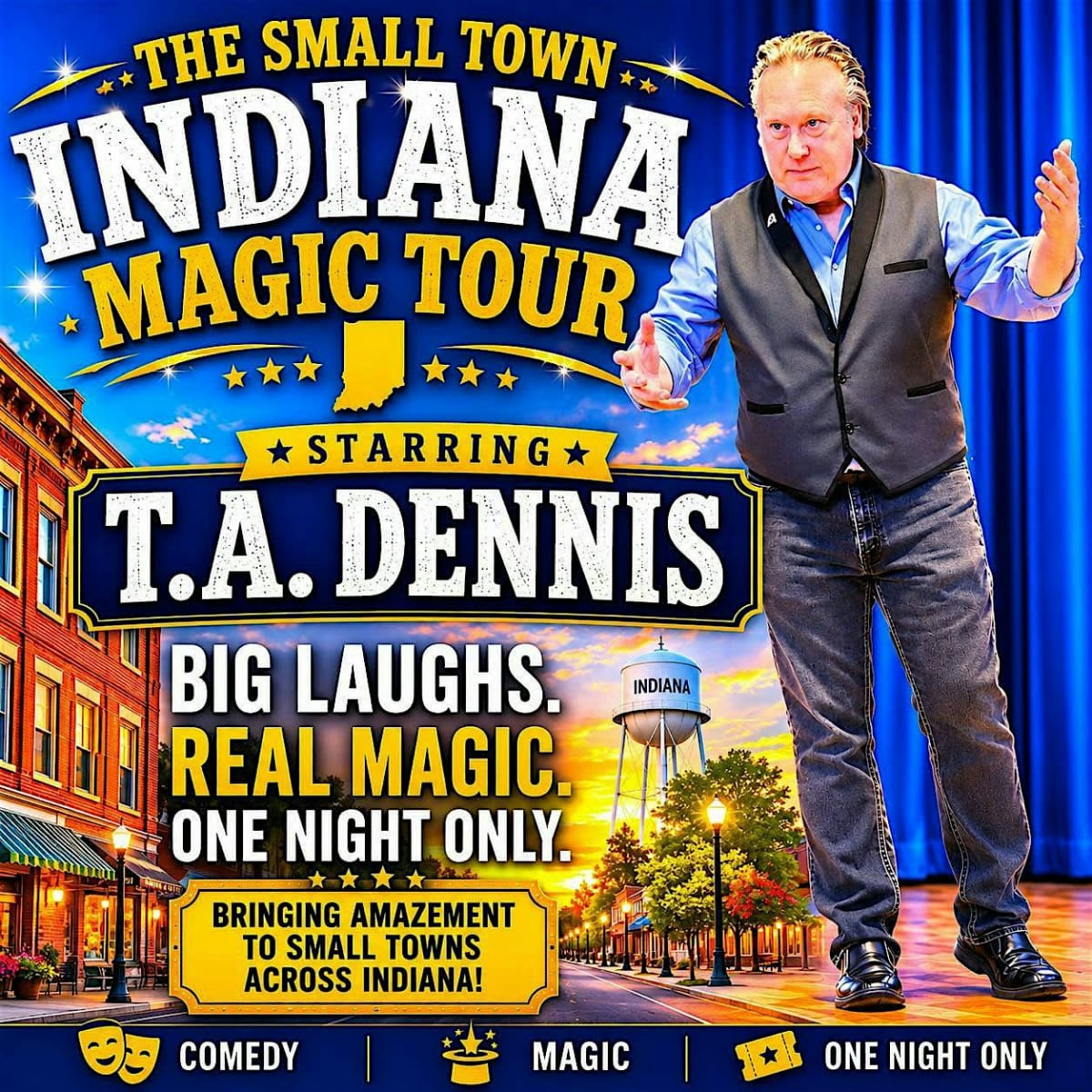 The Small Town Indiana Magic Tour