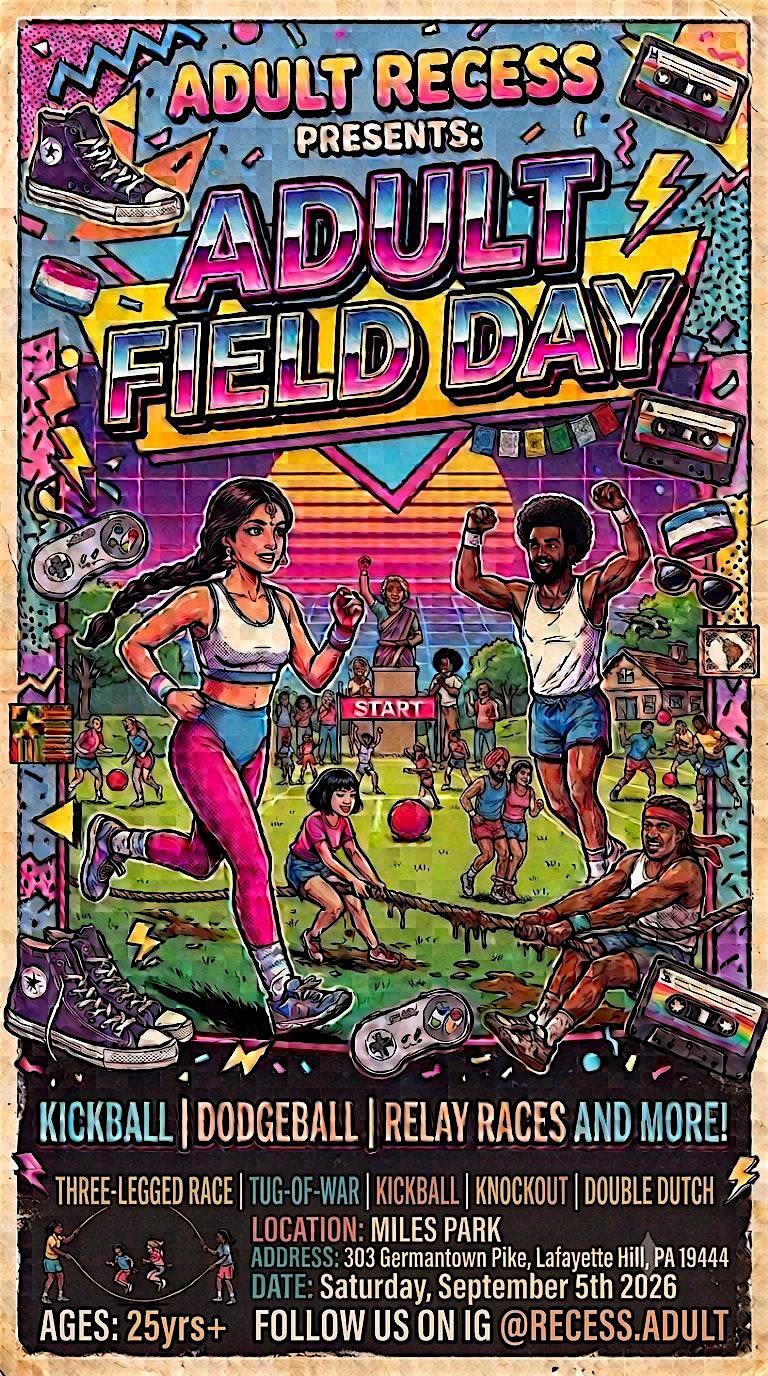Adult Field Day (25yrs+)