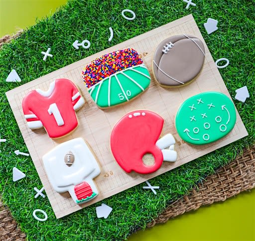 11:00 AM – Score in Sugar with this Football Sugar Cookie Decorating
