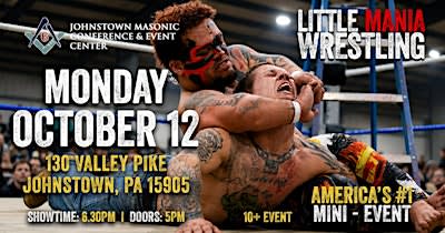 Little Mania Mini Wrestling Invades Johnstown,PA!