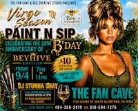 Virgo Season Paint n Sip Beyhive Edition w/Bee Creative Studio