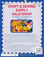 2026 Craft Supply Sale/Swap Booth