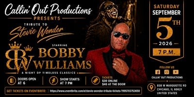 Stevie Wonder Tribute