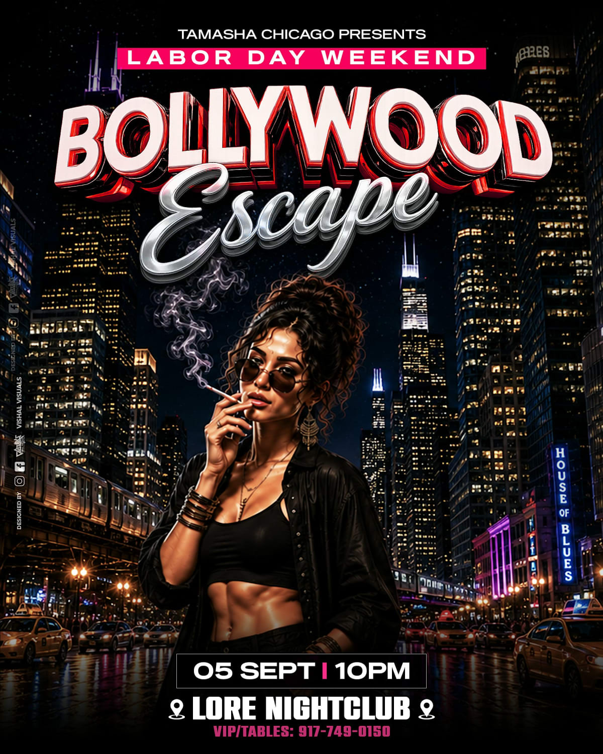 Chicago Bollywood Escape, Labor Day Weekend @Lore Nightclub