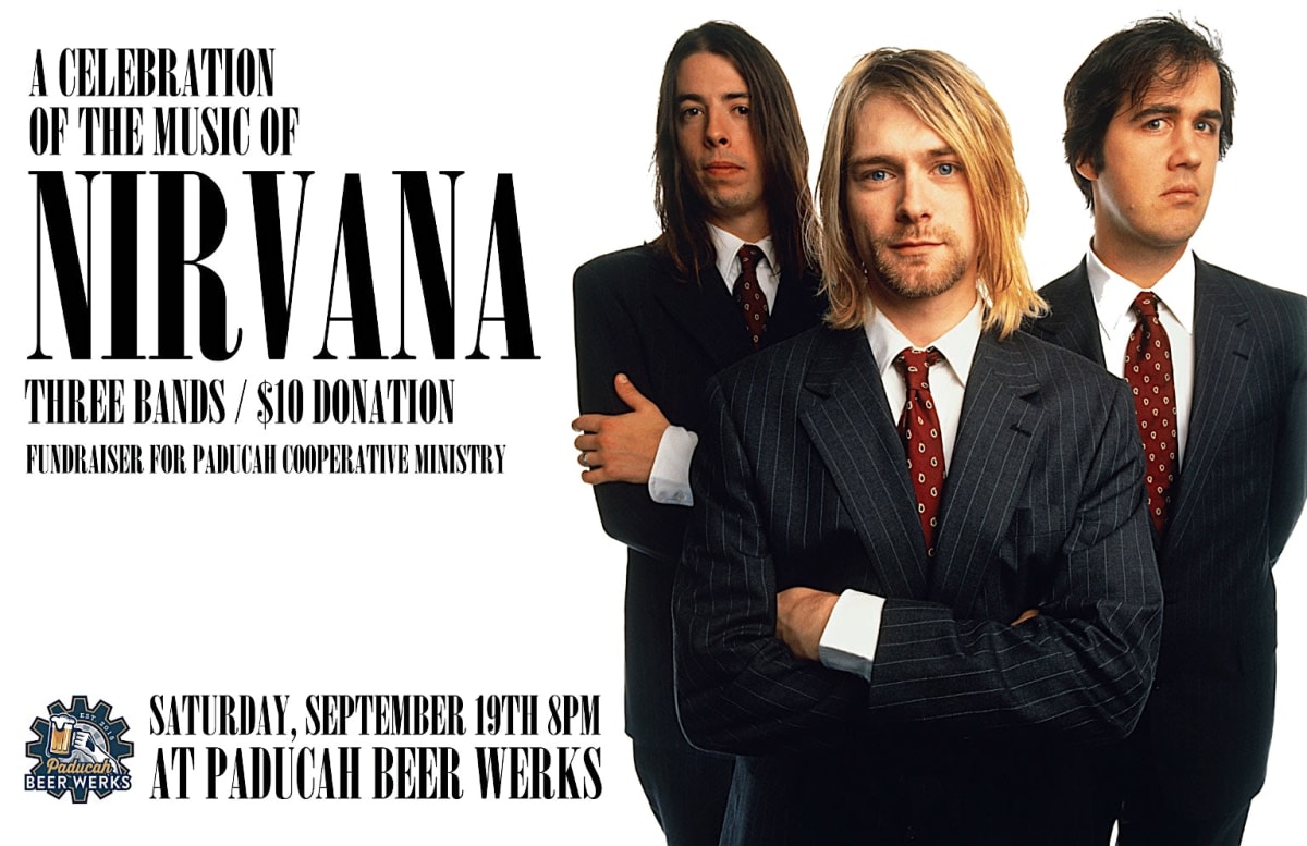Nirvana Tribute Concert and Fundraiser at PBW