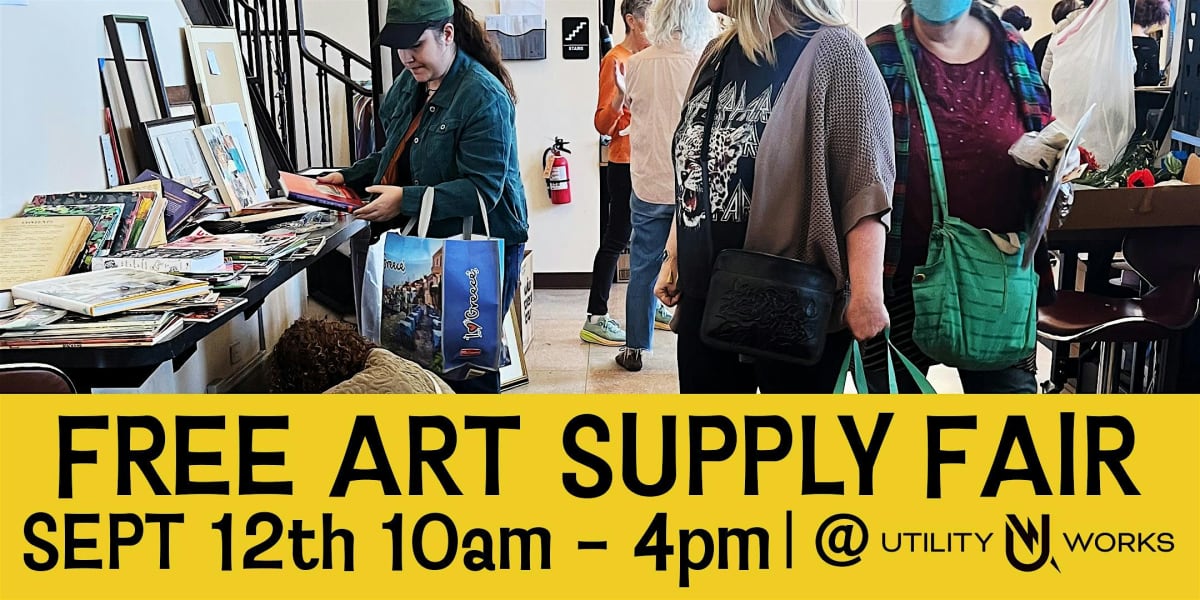 Free Art Supply Fair