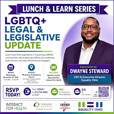 Lunch & Learn "LGBTQ+ Legal & Legislative Update"