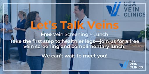Let's Talk Veins Wexford | Free Vein Screening Event + Lunch
