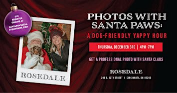 Photos with Santa Paws