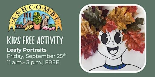 Kids Leaf Portraits