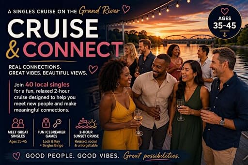 Cruise & Connect Singles Event (ages 35 to 45)