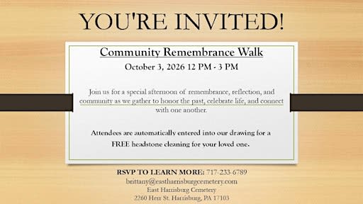 Community Remembrance Walk
