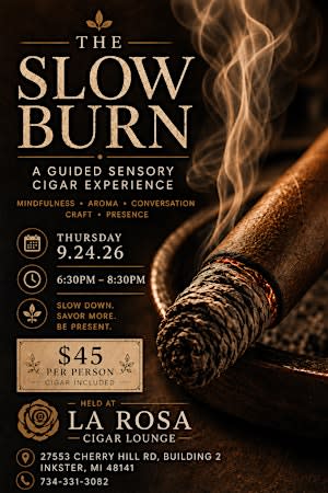 Slow Burn - A Guided Sensory Cigar Experience