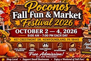 Poconos Fall Fun & Market Festival 2026