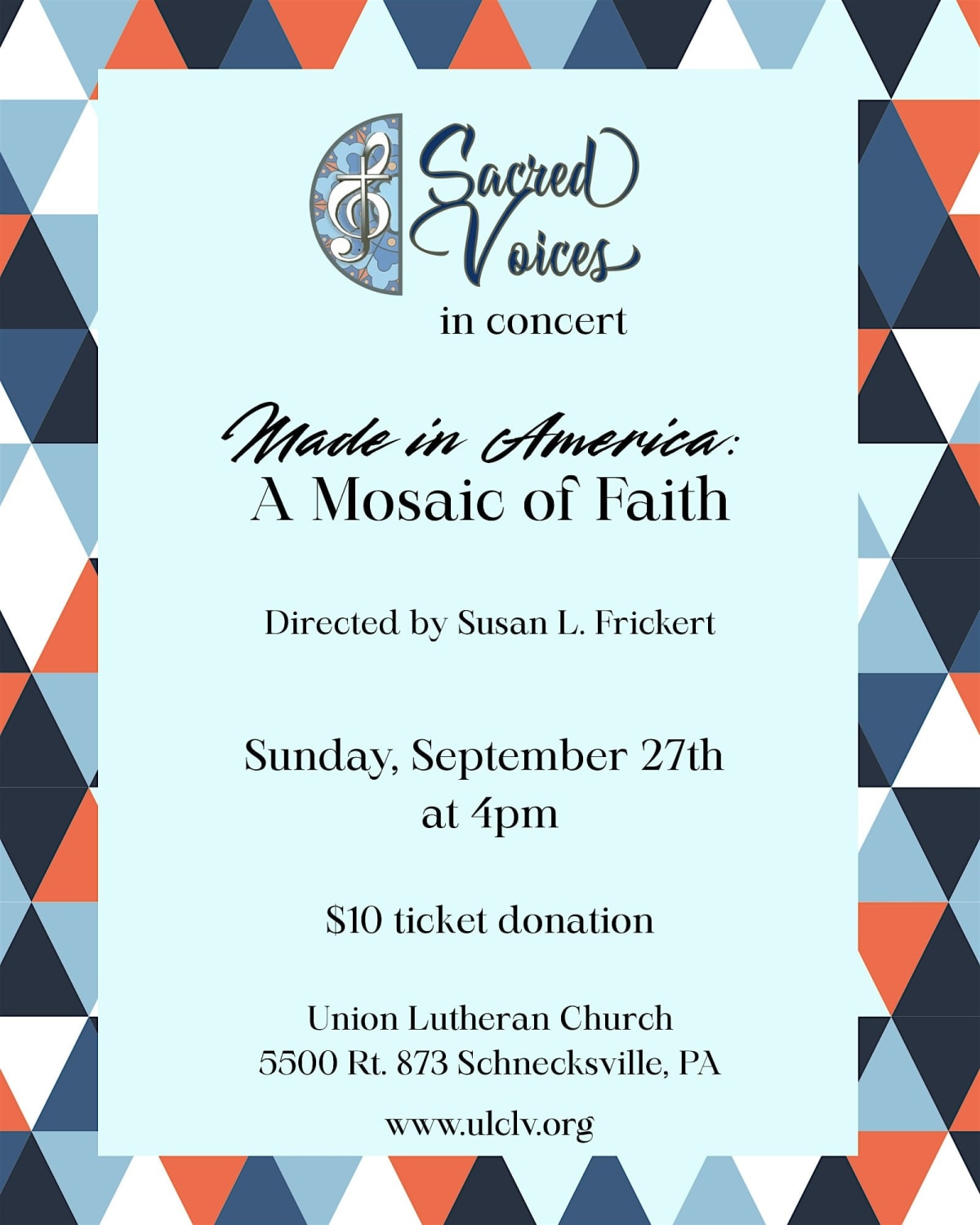 Sacred Voices 2026