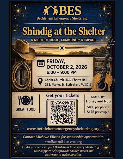 2026 Shindig at the Shelter: A Fundraiser to Support BES