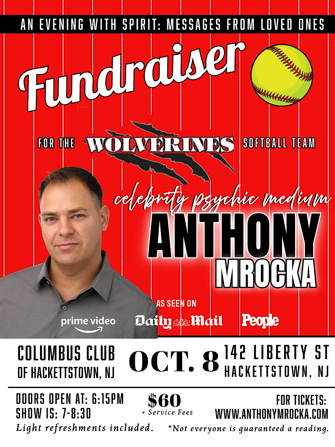 An Evening With Spirit: Wolverines Fundraiser