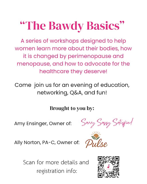 Bawdy Basics: How Our Bodies Work and Why Perimenopause Messes It Up!