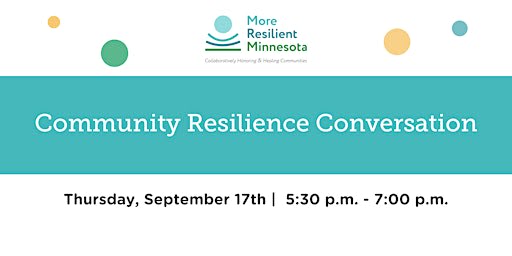 Community Resilience Conversation