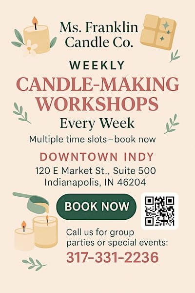 Candle Making Workshop (Weekly Bookings)