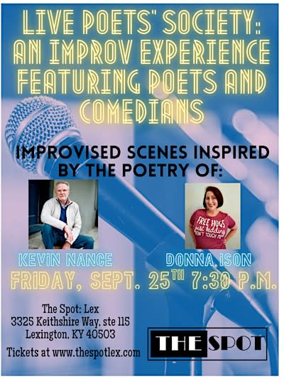 Live Poets' Society: An Improv Experience Featuring Poets and Comedians