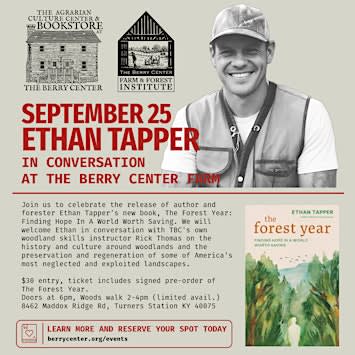 Ethan Tapper - In Conversation at The Berry Center Farm