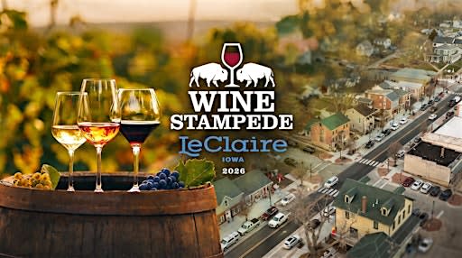 LeClaire Wine Stampede 2026