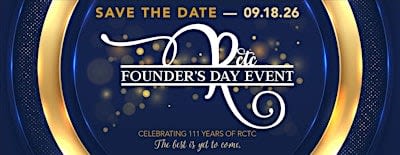 2026 RCTC Founder's Day