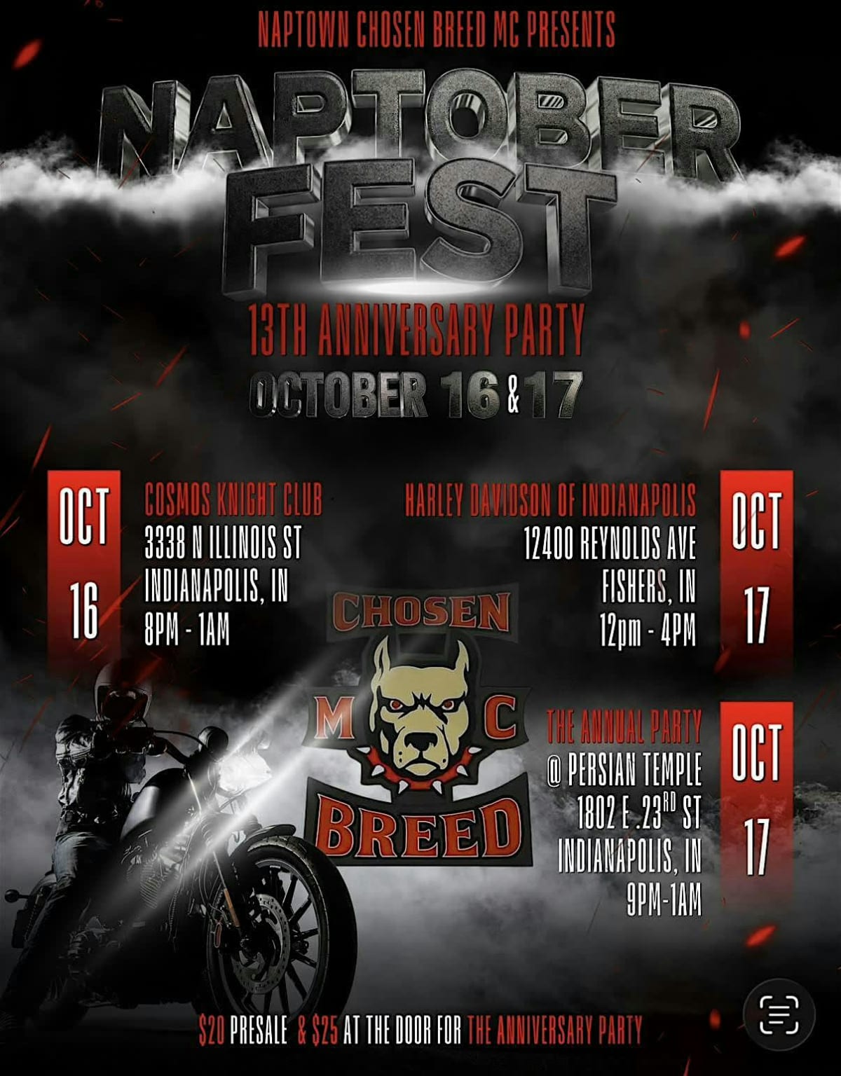 Naptown CBMC 13th Anniversary Party