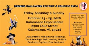 Weekend psychic and holistic Halloween Expo!