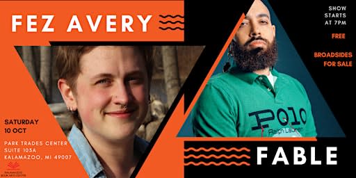 Poets in Print: Fez Avery & Marcel Fable Price