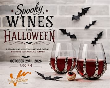 Spooky Wines for Halloween  with Wine Educator Jill Kummer