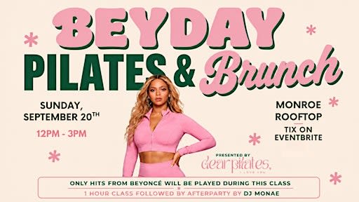 Beyday: Pilates & Brunch at Monroe Rooftop!