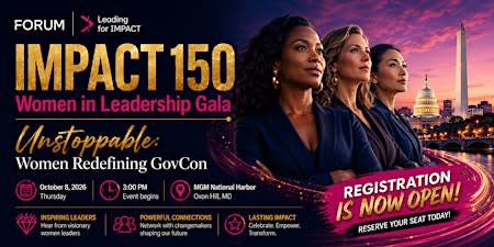 Leading for IMPACT: Women in Leadership Gala and Awards Ceremony