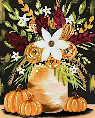 Fall Floral Paint Party