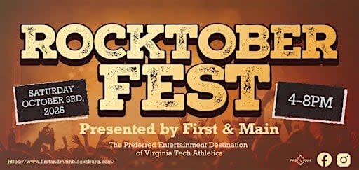 Rocktoberfest 2026 Presented by First & Main