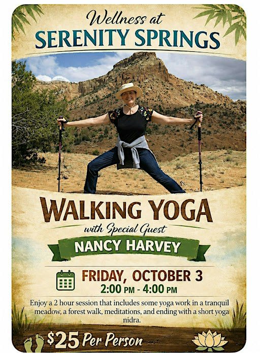 Walking Yoga with Nancy Harvey