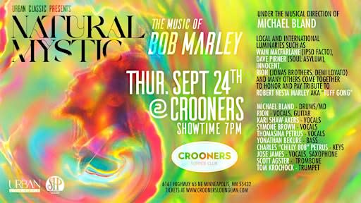 Urban Classic presents NATURAL MYSTIC: The Music Of Bob Marley