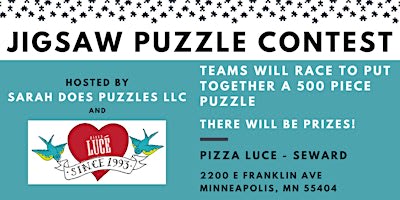 HALLOWEEN Team Jigsaw Puzzle Contest at Pizza Luce Seward  - October 2026