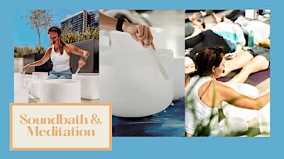 Soundbath and Meditation at lululemon MOA