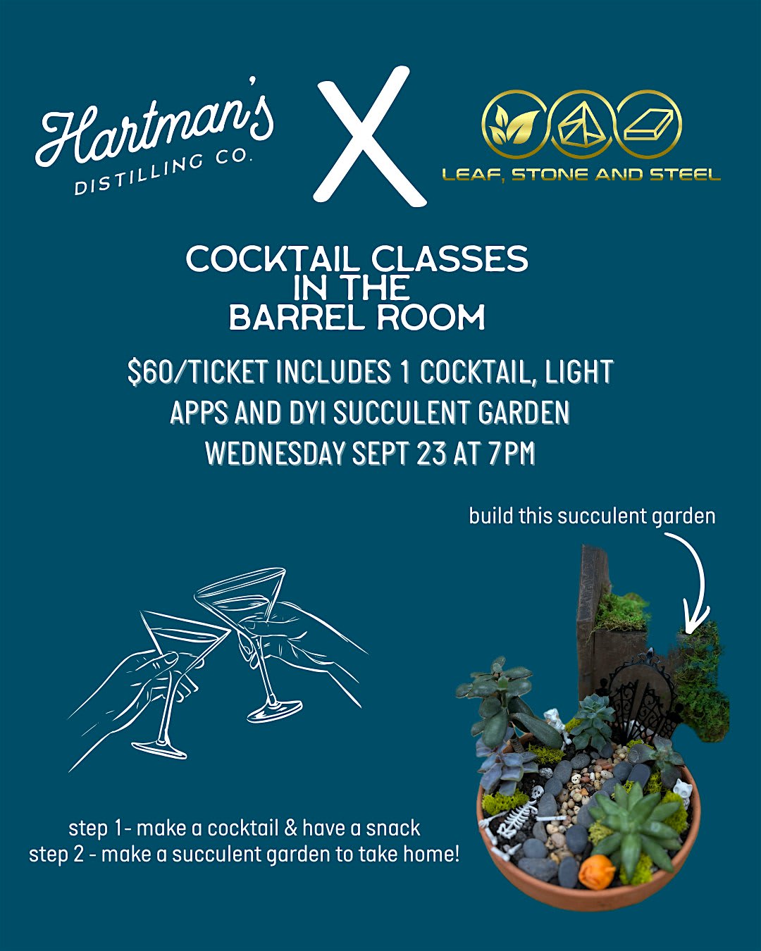 Cocktails & Succulents
