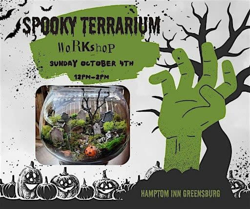 Spooky Terrarium Workshop