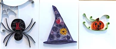 Halloween Quilling at Bard and Baker