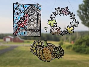 Resin Art Glass Mosaics