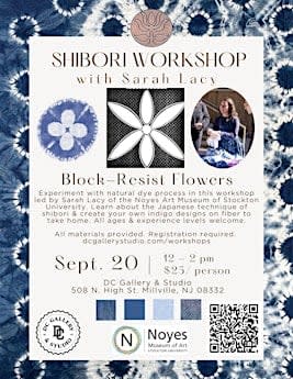 The Art of Shibori: Indigo & Resist Dyeing Workshop
