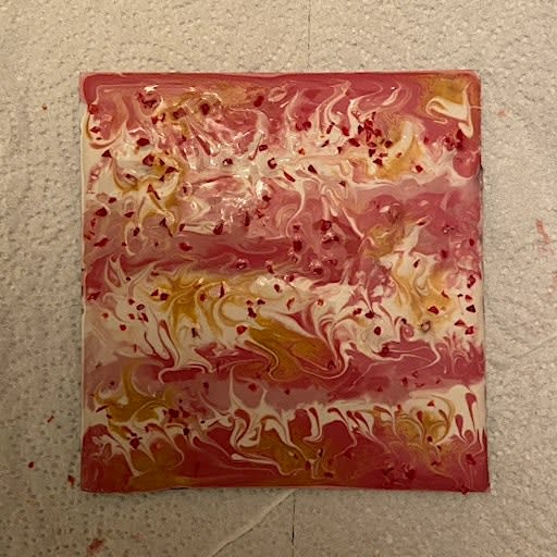 Fused Glass Platters & Coasters: Paint-Pour and Fuse