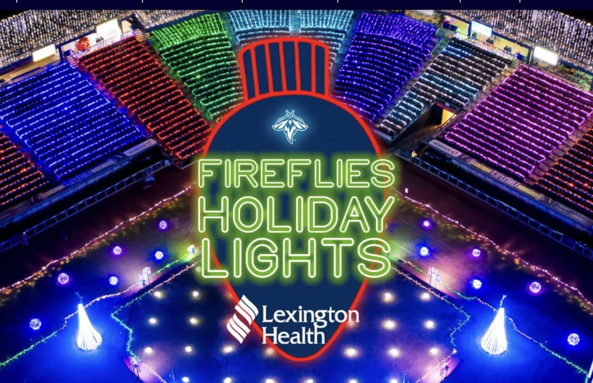 Fireflies Holiday Lights (presented by Lexington Health)
