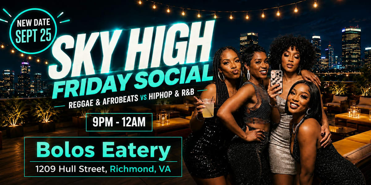 SKY HIGH FRIDAY SOCIAL at Bolos Eatery!