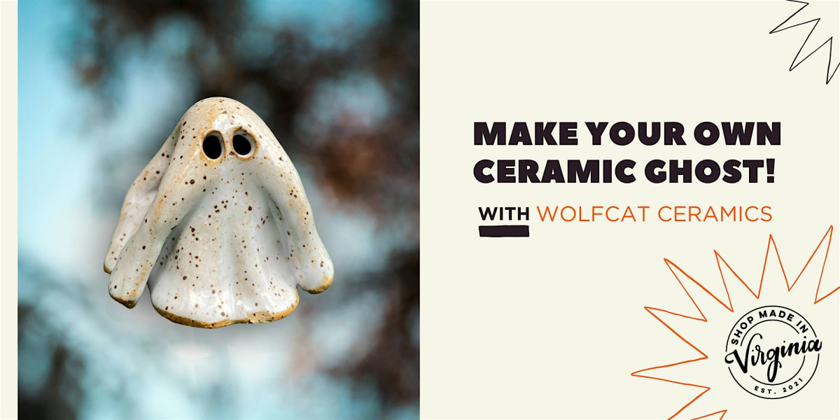 Make Your Own Ceramic Ghost! w/ Wolfcat Ceramics